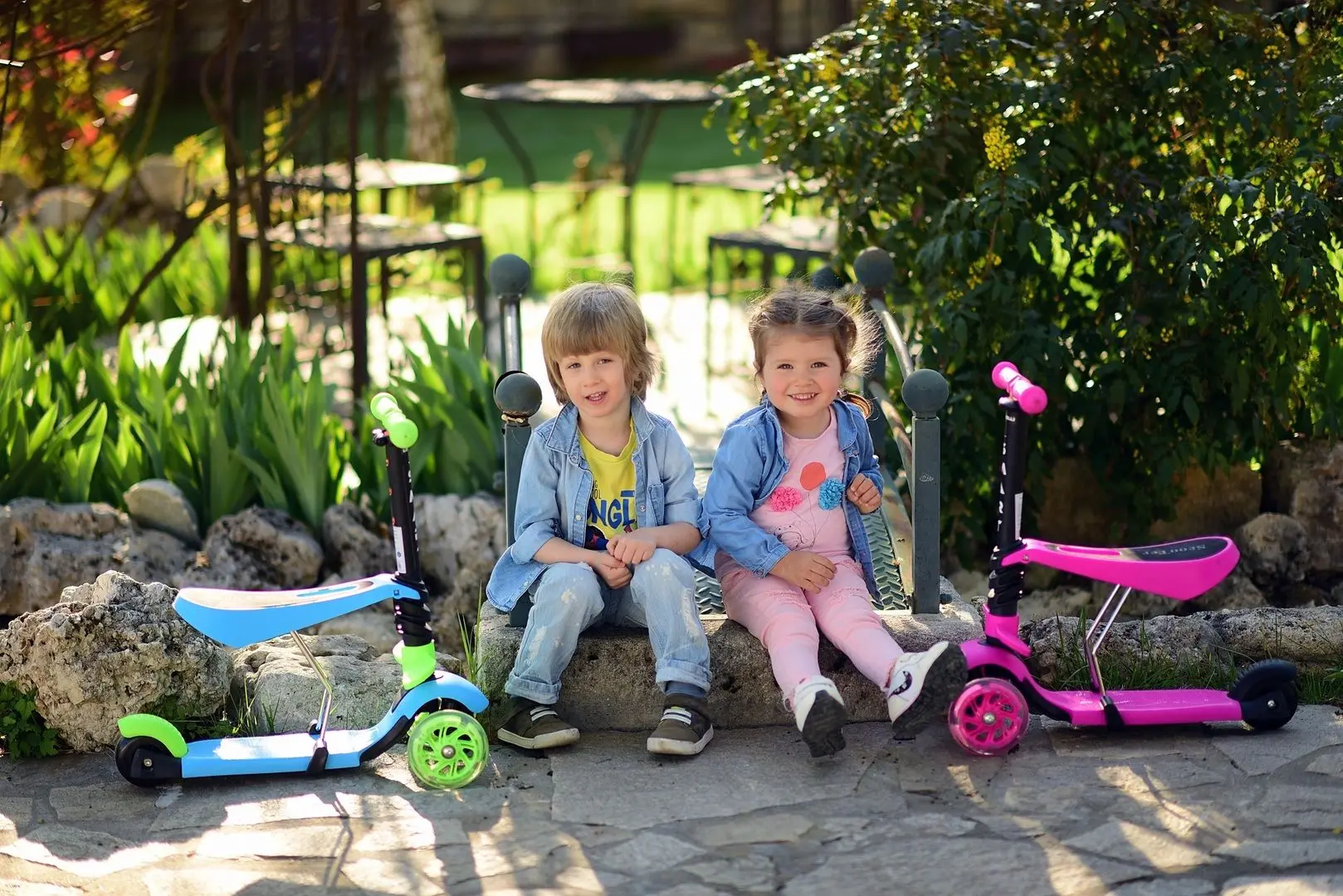 Самокат Bertoni (Lorelli) Smart (Red Fire) - 8