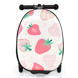 Детский чемодан-самокат 2в1 Costway TS10055PI (Pink) Thumb