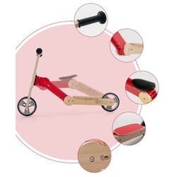 Trotineta 2in1 Costway BC10097RE (Natural/Red) Thumb