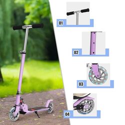 Trotineta Costway SP0547ZS (Purple) Thumb