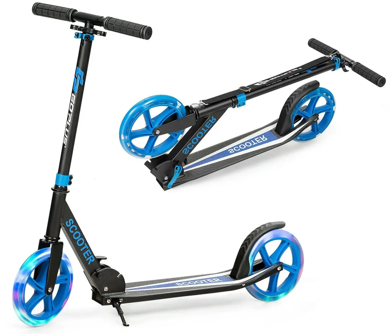 Самокат Costway SP38153BL (Black/Blue)