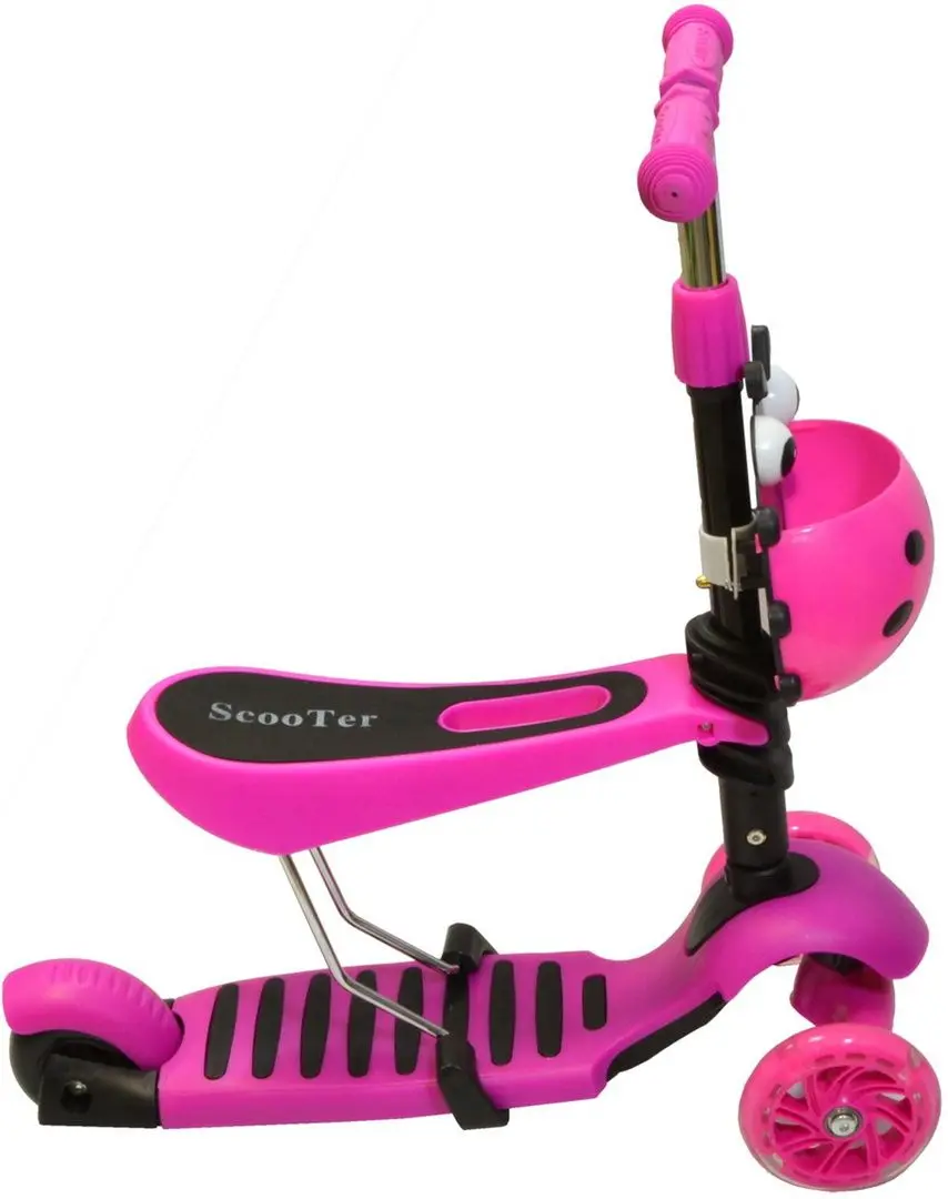 Самокат 3в1 Enero 1017655 (Pink)