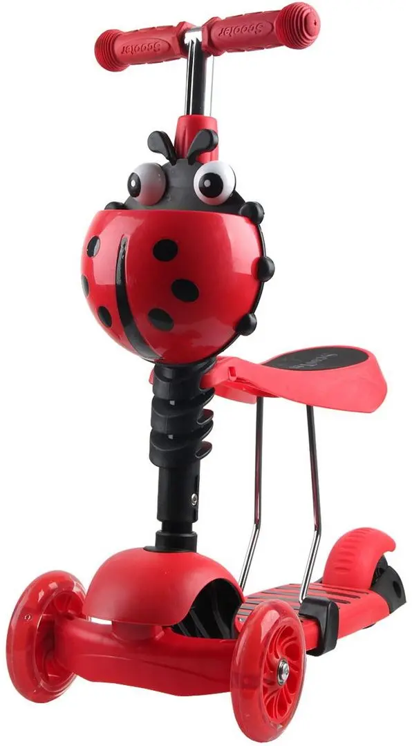 Самокат 3в1 Enero 1017679 (Red) - 2