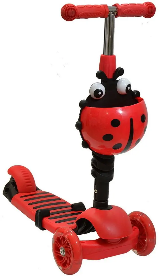 Самокат 3в1 Enero 1017679 (Red) - 3