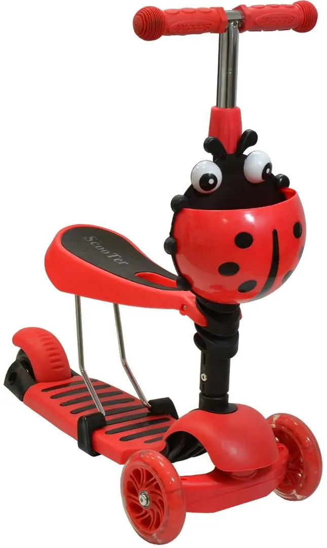 Самокат 3в1 Enero 1017679 (Red)