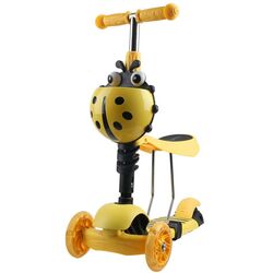 Самокат 3в1 Enero 1017686 (Yellow) Thumb