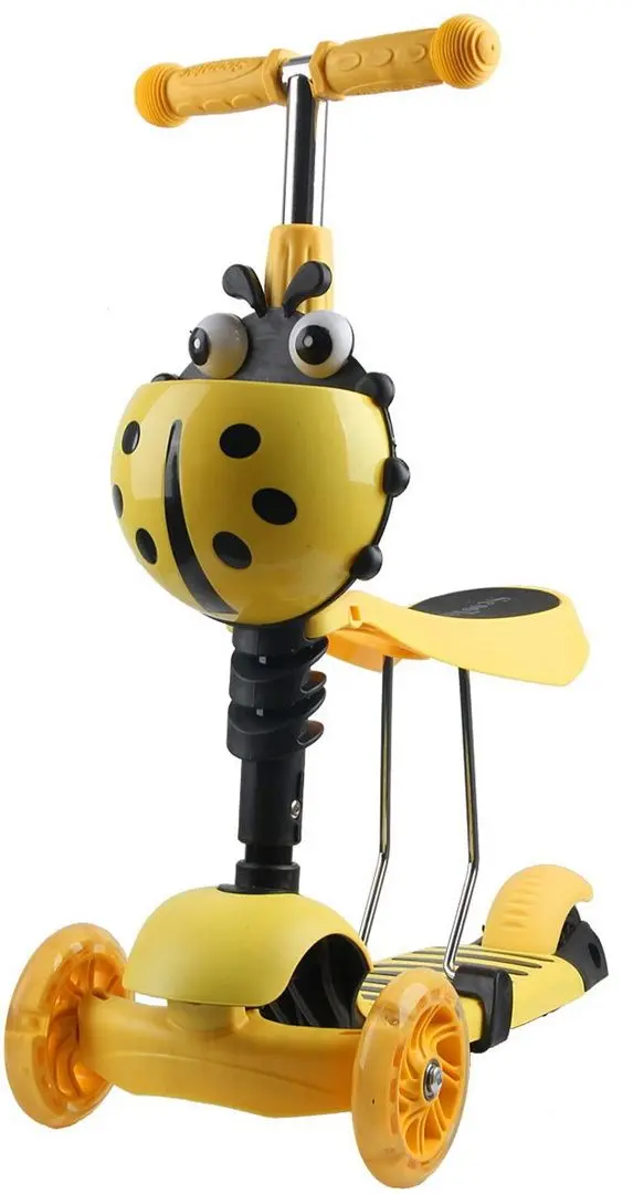 Самокат 3в1 Enero 1017686 (Yellow) - 2