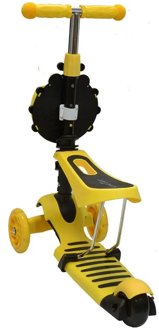 Самокат 3в1 Enero 1017686 (Yellow) - 5