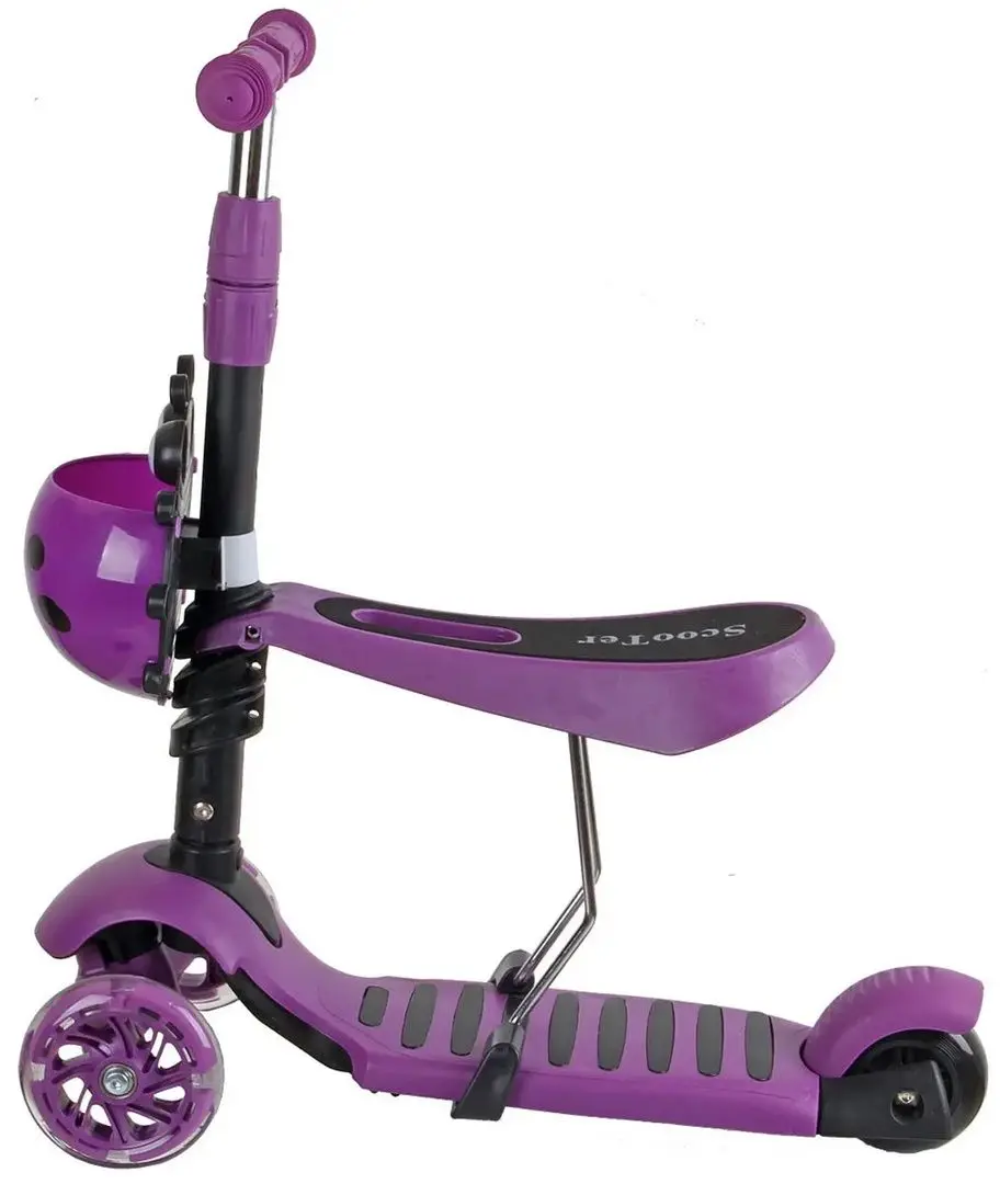 Самокат 3в1 Enero 1028675 (Purple) - 4