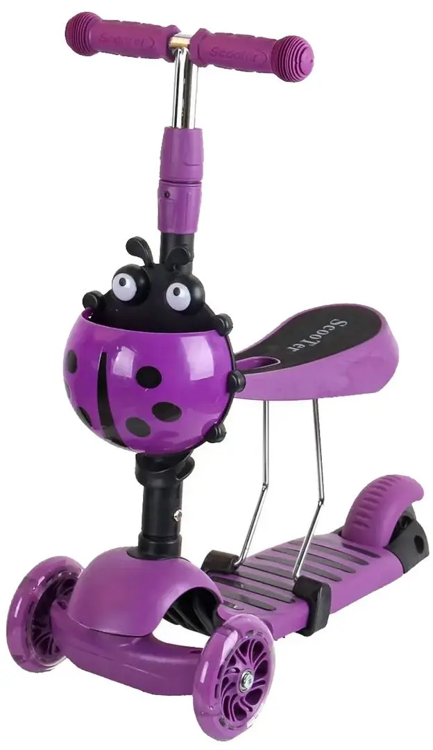 Самокат 3в1 Enero 1028675 (Purple)