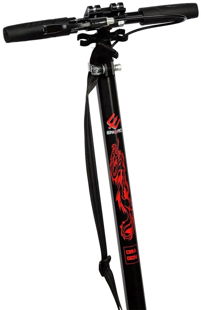 Самокат Enero Dragon (Black/Red) - 4