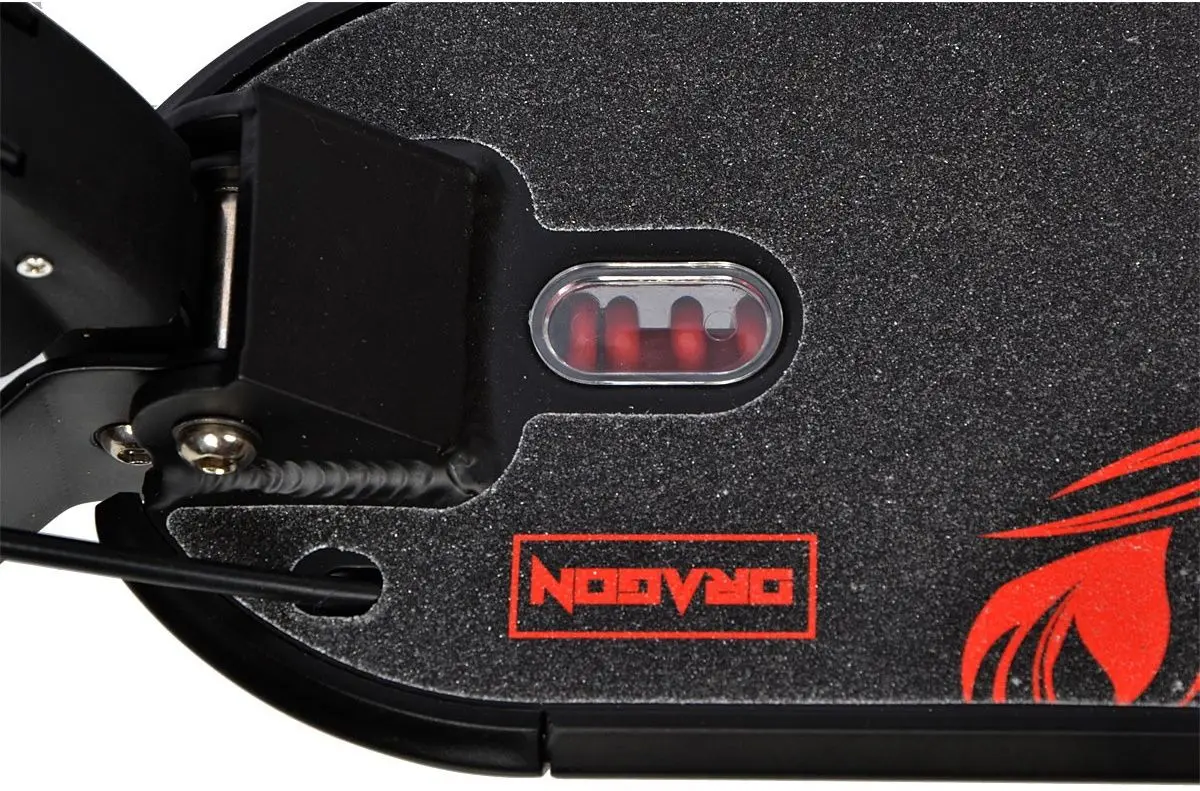 Самокат Enero Dragon (Black/Red) - 6