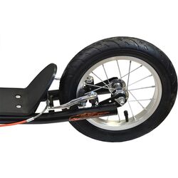 Самокат Enero Ghost Raider 16 (Black/Orange) Thumb