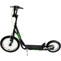 Trotineta Enero Ghost Raider (Black/Green)