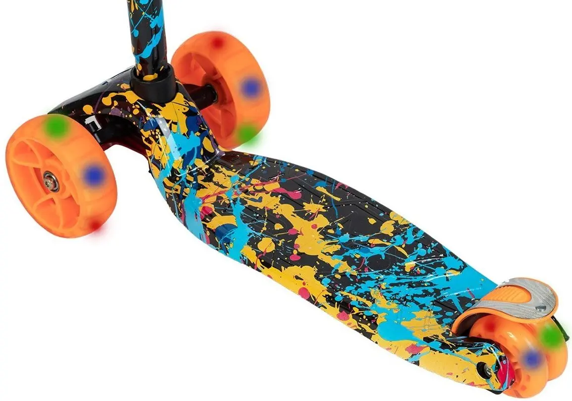 Самокат Enero Maxi Graffiti (Orange/Multicolor) - 3