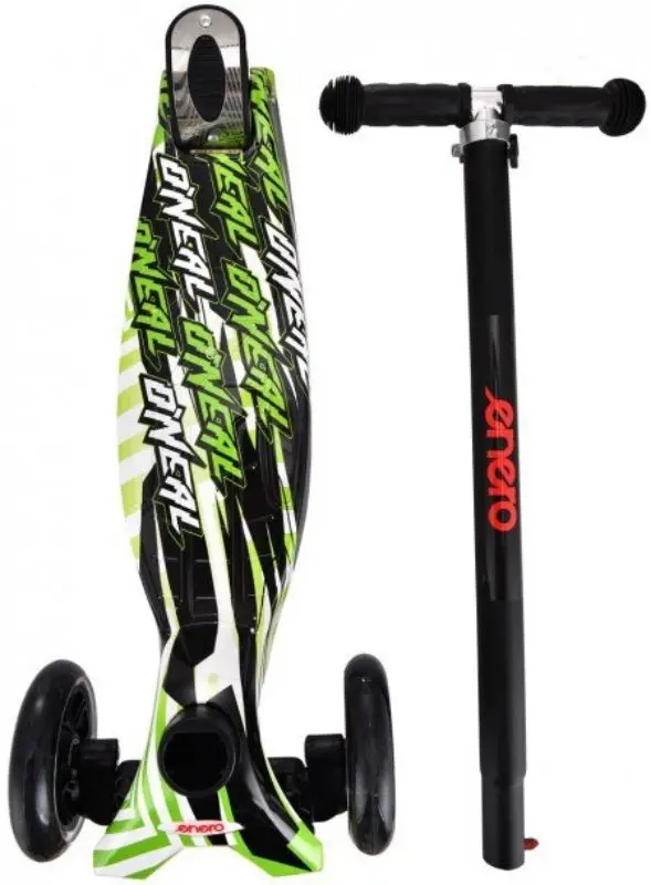 Самокат Enero Maxi Oneal (Black/Green) - 2