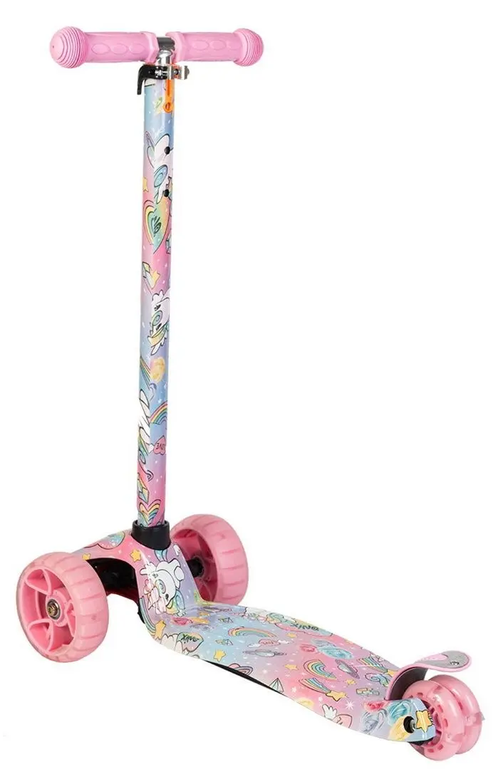 Самокат Enero Maxi Unicorn (Rose) - 2