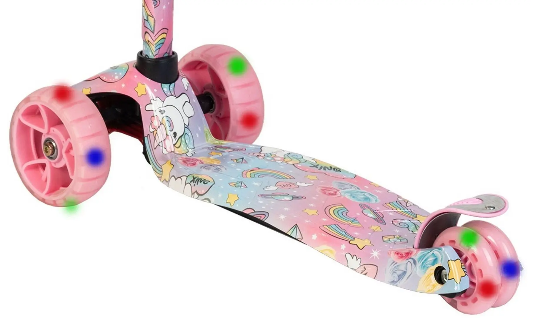 Самокат Enero Maxi Unicorn (Rose) - 3