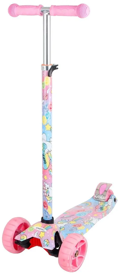 Самокат Enero Maxi Unicorn (Rose)