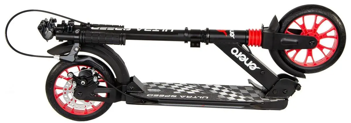 Самокат Enero Ultra Speed (Black) - 4