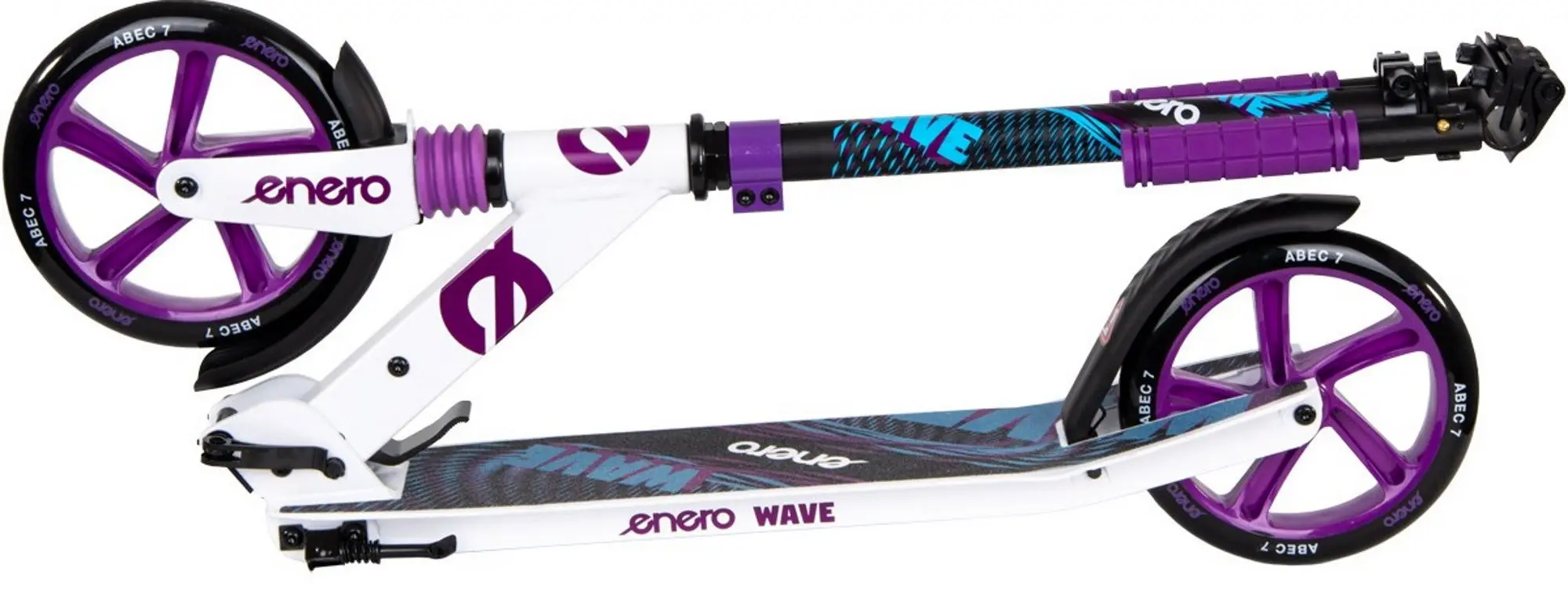 Самокат Enero Wave City (Purple/Black) - 14