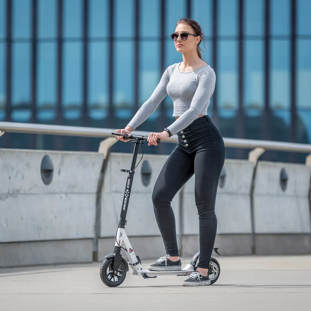 Trotineta Nils Extreme HM208T (White)