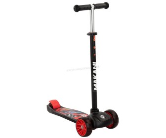 Trotineta KikkaBoo Makani Street Race (Black/Red)