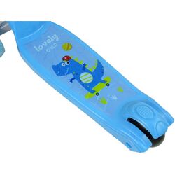 Trotineta LeanToys Crocodile 3191 (Light Blue) Thumb