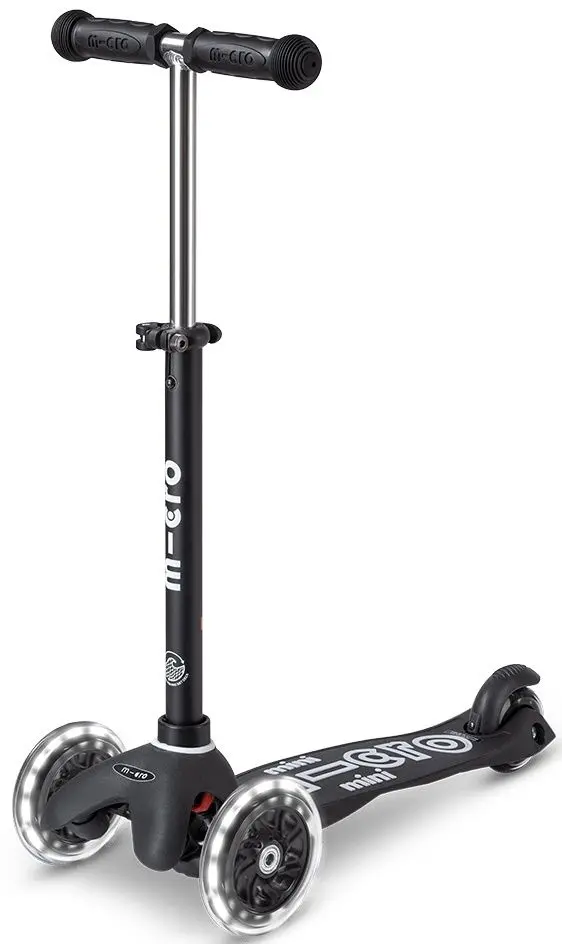 Trotineta 3in1 Micro Mini Deluxe ECO LED (Black)