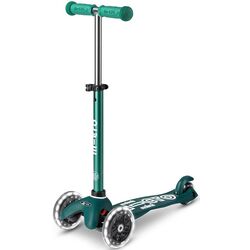 Trotineta 3in1 Micro Mini Deluxe ECO LED (Green) Thumb