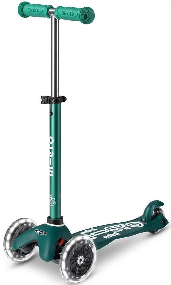 Trotineta 3in1 Micro Mini Deluxe ECO LED (Green)
