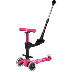 Trotineta 3in1 Micro Mini Deluxe Plus LED (Pink)