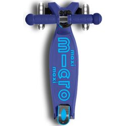 Trotineta Micro Maxi Deluxe Foldable LED (Navy) Thumb