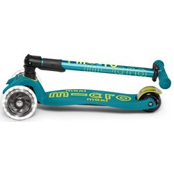 Самокат Micro Maxi Deluxe Foldable LED (Petrol Green) Thumb