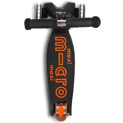 Самокат Micro Maxi Deluxe LED (Black/Orange) Thumb