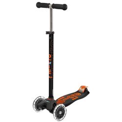 Самокат Micro Maxi Deluxe LED (Black/Orange) Thumb