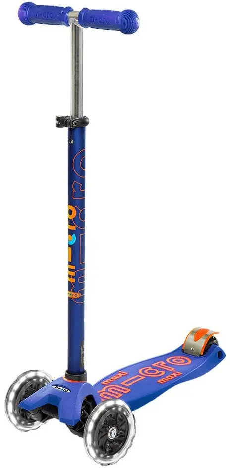 Trotineta Micro Maxi Deluxe LED (Blue)