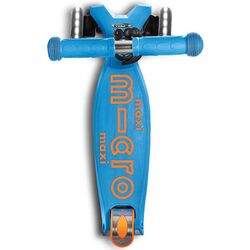Trotineta Micro Maxi Deluxe LED (Caribbean Blue) Thumb