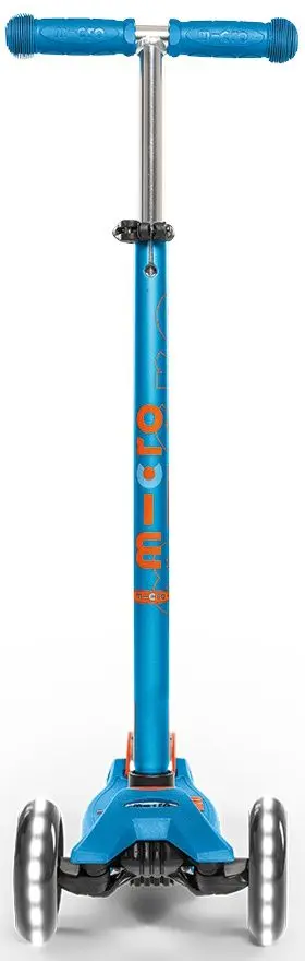 Trotineta Micro Maxi Deluxe LED (Caribbean Blue)
