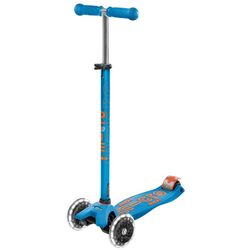 Trotineta Micro Maxi Deluxe LED (Caribbean Blue)