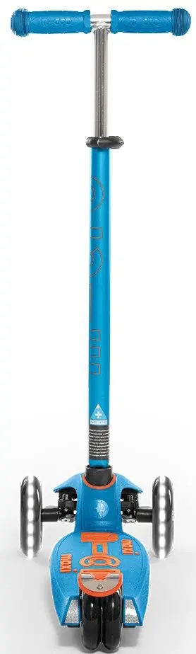Trotineta Micro Maxi Deluxe LED (Caribbean Blue)