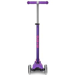 Trotineta Micro Maxi Deluxe LED (Purple) Thumb