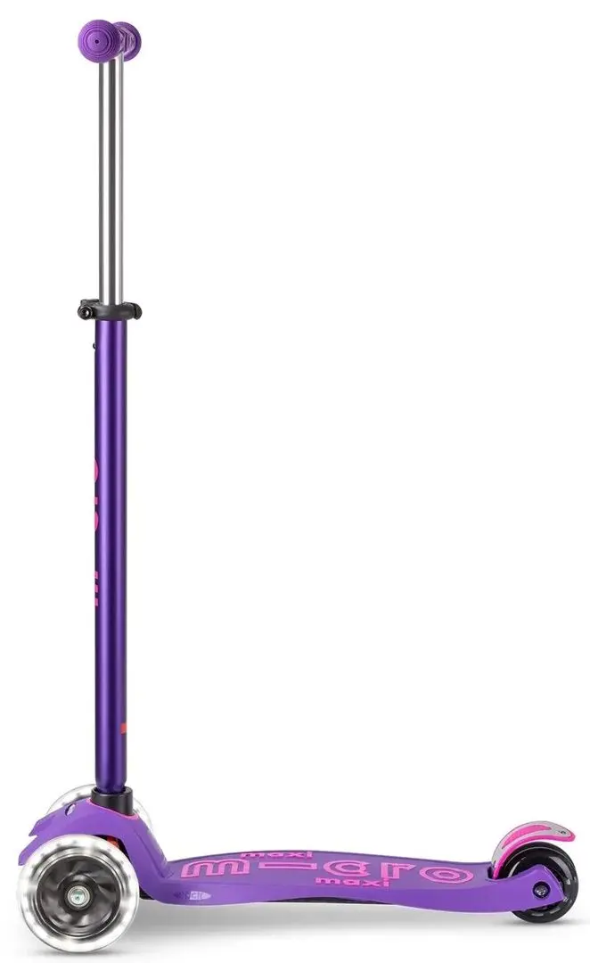 Trotineta Micro Maxi Deluxe LED (Purple) - 4