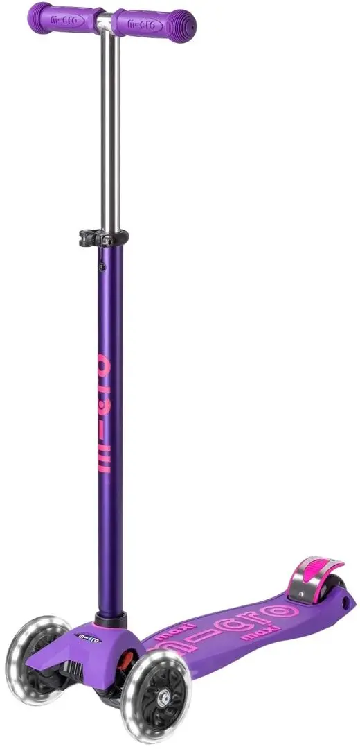 Trotineta Micro Maxi Deluxe LED (Purple)