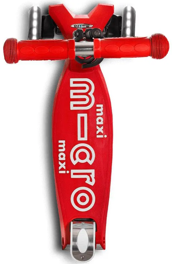 Trotineta Micro Maxi Deluxe LED (Red)