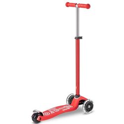 Trotineta Micro Maxi Deluxe LED (Red) Thumb