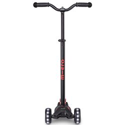 Trotineta Micro Maxi Deluxe Pro LED (Black/Red) Thumb