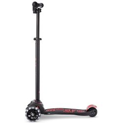 Trotineta Micro Maxi Deluxe Pro LED (Black/Red) Thumb