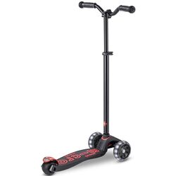 Trotineta Micro Maxi Deluxe Pro LED (Black/Red) Thumb