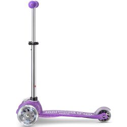 Trotineta Micro Mini Deluxe Fairy Glitter LED (Purple) Thumb